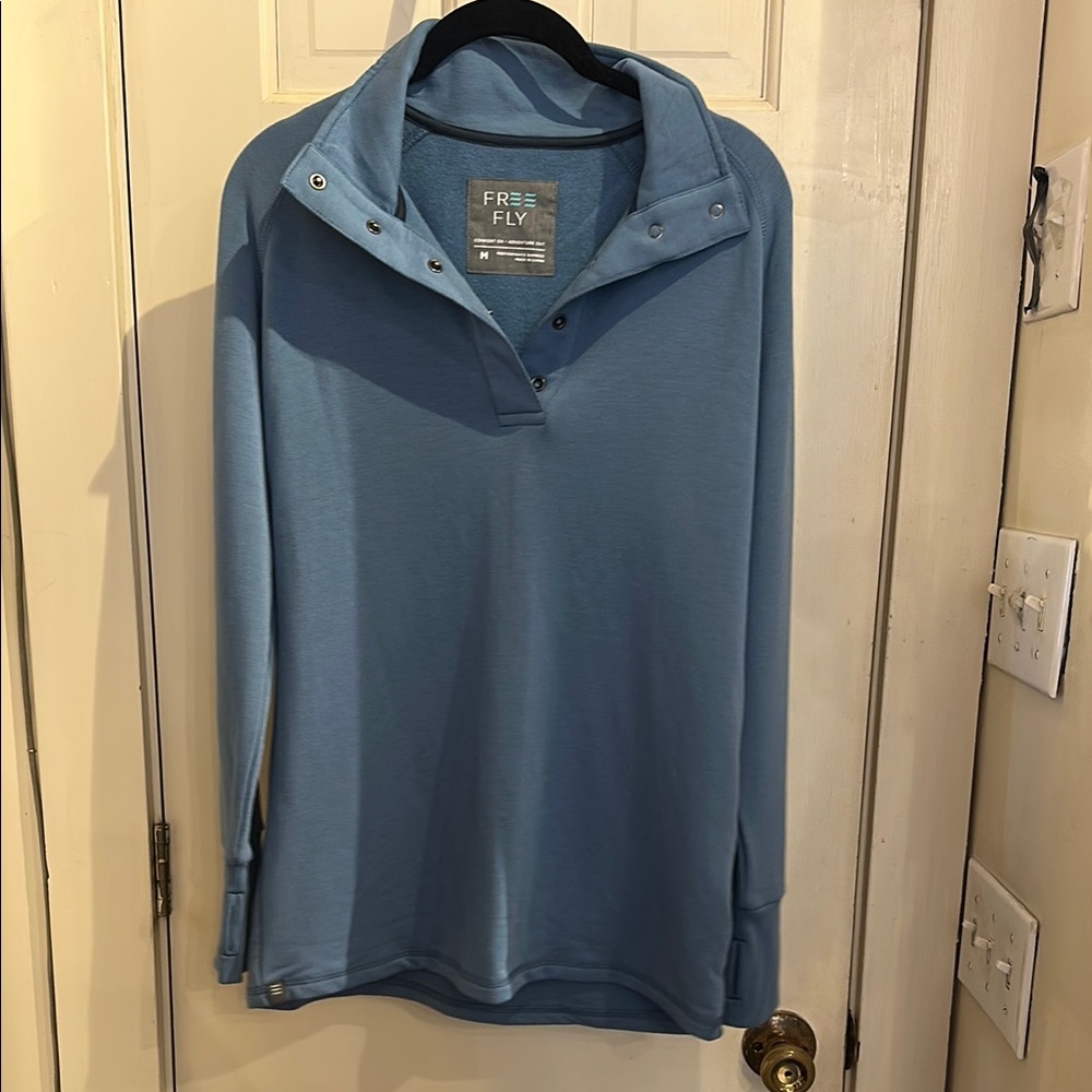 Free Fly Blue Pullover